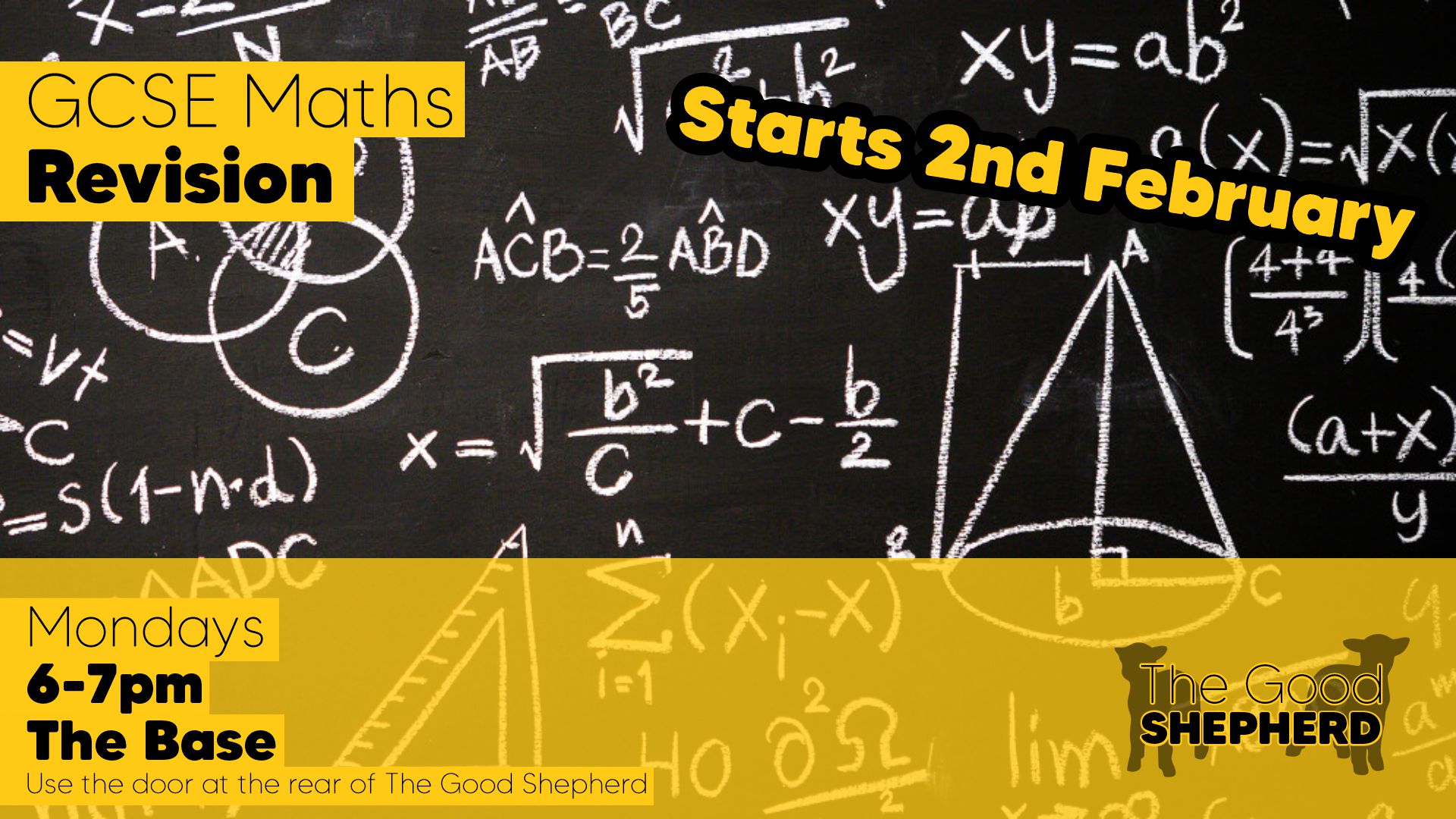 GCSE Maths Revision Sessions GCSE Maths Revision Sessions